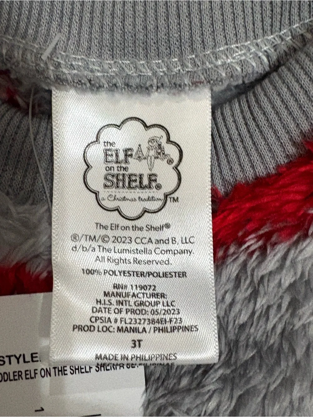 Kids Sherpa pajama set